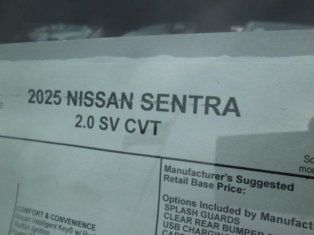 new 2025 Nissan Sentra car, priced at $23,403