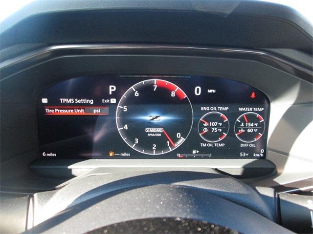 new 2024 Nissan Z car, priced at $48,275