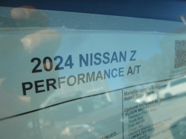 new 2024 Nissan Z car, priced at $52,775