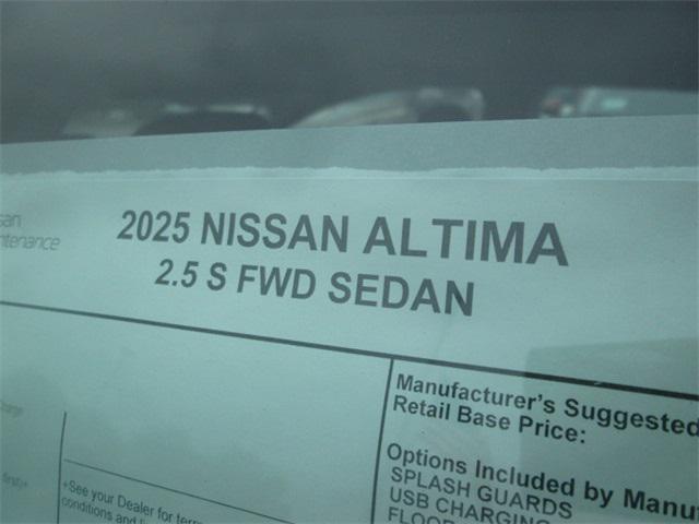new 2025 Nissan Altima car, priced at $26,973