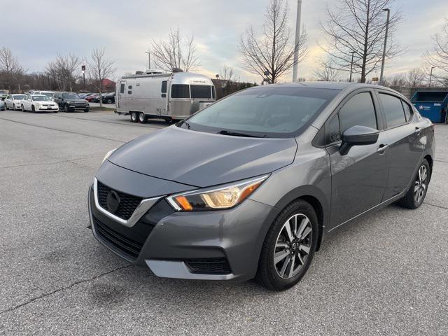 used 2021 Nissan Versa car, priced at $18,995