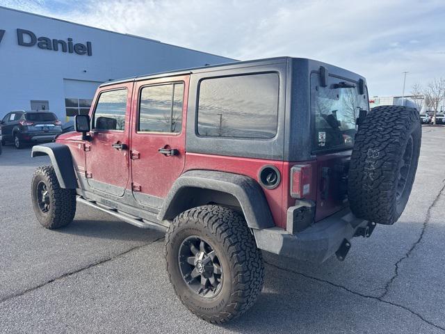 used 2013 Jeep Wrangler Unlimited car, priced at $16,989