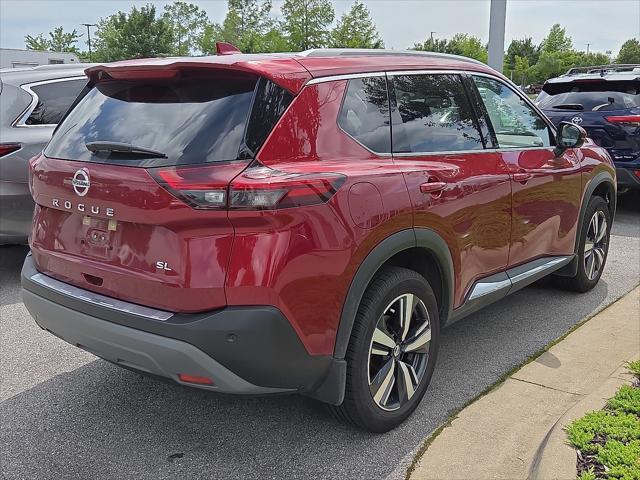 used 2021 Nissan Rogue car, priced at $24,424