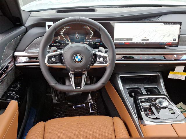 new 2025 BMW 740 car, priced at $98,675