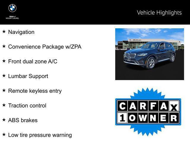 used 2024 BMW X3 car, priced at $50,580