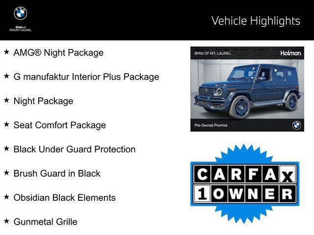 used 2021 Mercedes-Benz AMG G 63 car, priced at $162,990