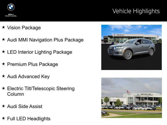 used 2017 Audi Q7 car, priced at $19,570