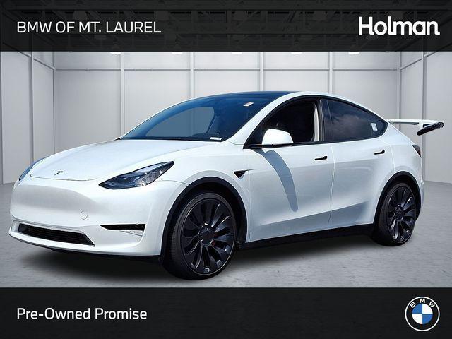 used 2025 Tesla Model Y car, priced at $41,990