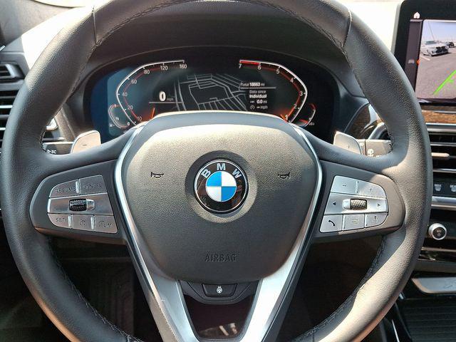 used 2022 BMW X3 car, priced at $38,300