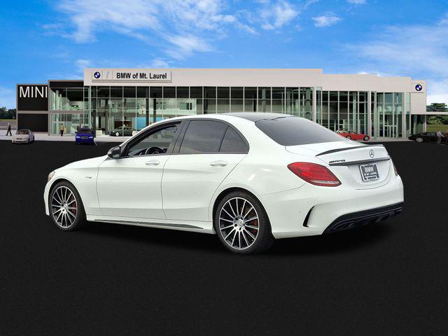 used 2018 Mercedes-Benz C-Class car, priced at $21,400