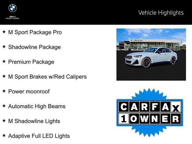 used 2023 BMW M240 car, priced at $47,550