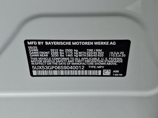 new 2025 BMW X3 car, priced at $56,680