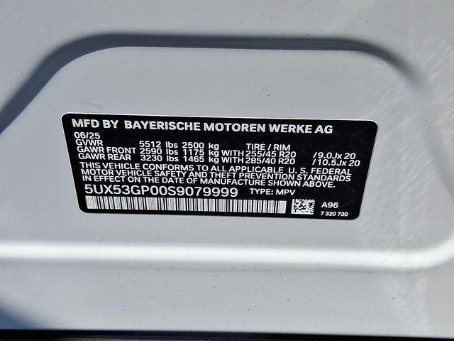 new 2025 BMW X3 car, priced at $55,975