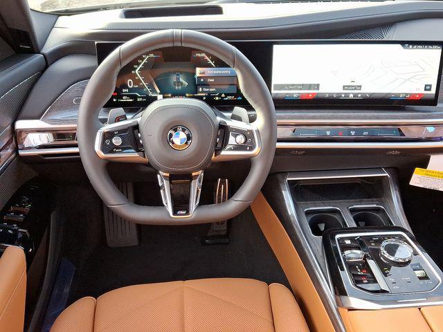 new 2025 BMW 740 car, priced at $99,975