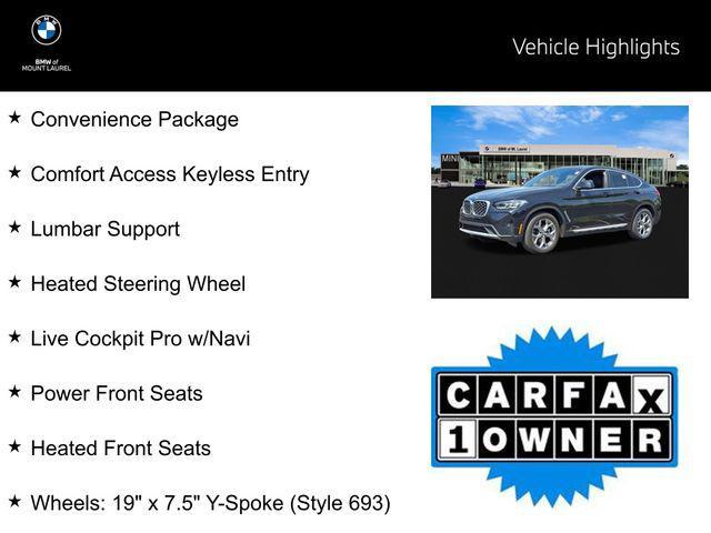 used 2024 BMW X4 car, priced at $48,345