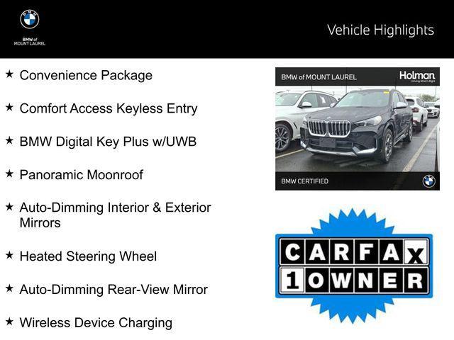 used 2024 BMW X1 car, priced at $40,480
