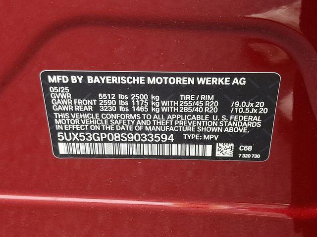 new 2025 BMW X3 car, priced at $59,355