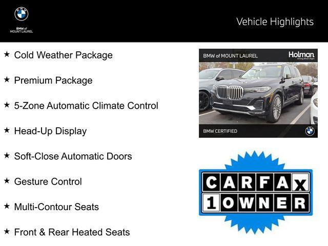 used 2022 BMW X7 car, priced at $59,999
