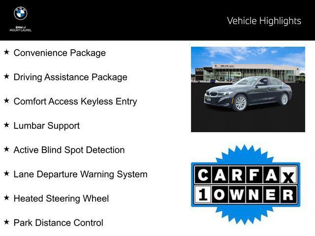 used 2024 BMW 330 car, priced at $43,495