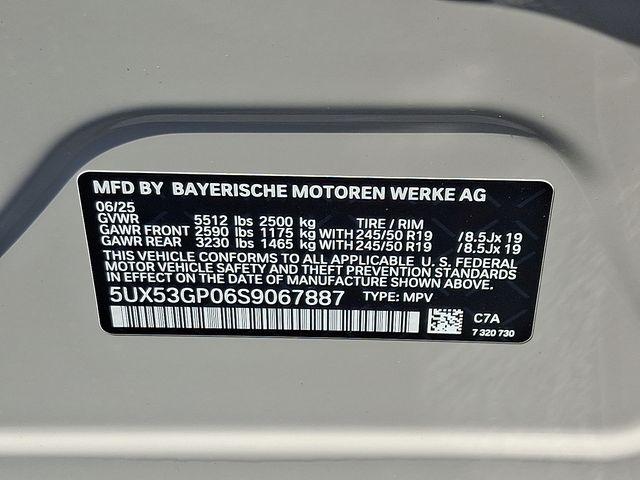 new 2025 BMW X3 car, priced at $55,660
