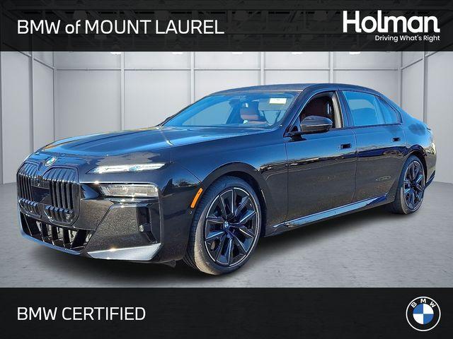 used 2023 BMW 740 car, priced at $72,477