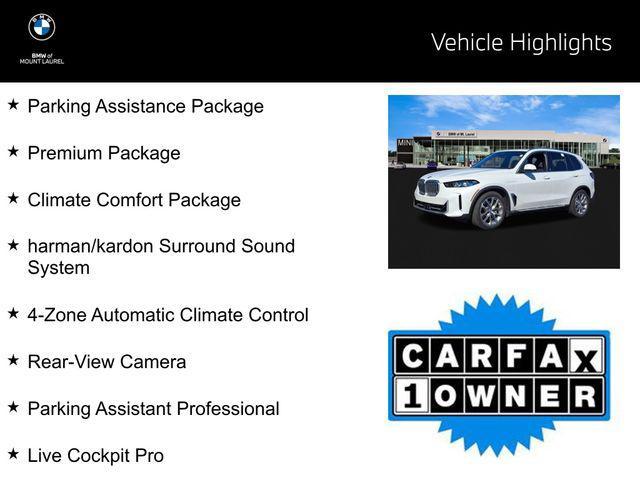 used 2025 BMW X5 car, priced at $59,990