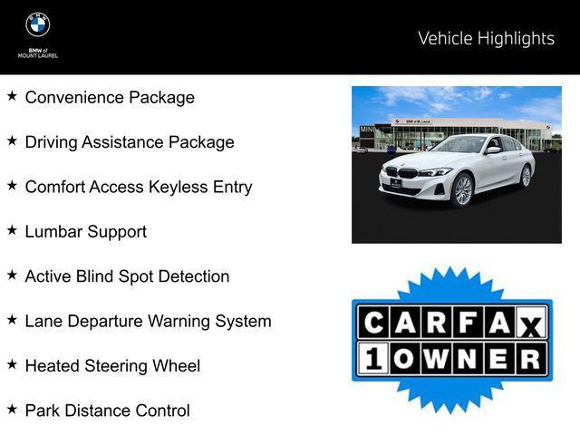 used 2024 BMW 330 car, priced at $41,790