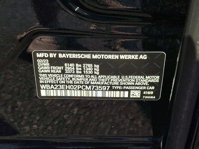 used 2023 BMW 740 car, priced at $67,320