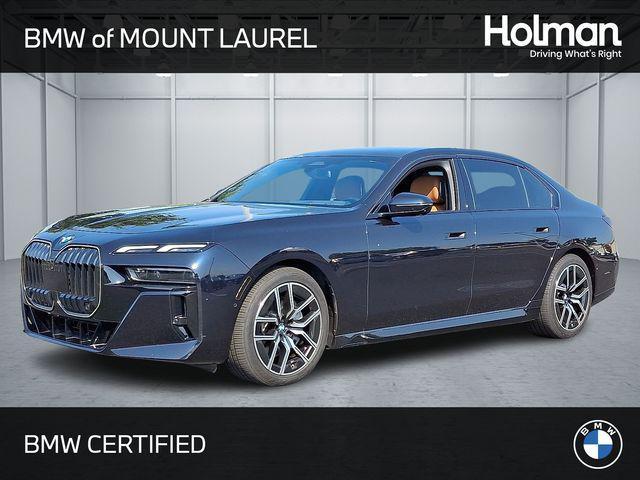 used 2023 BMW 740 car, priced at $72,394