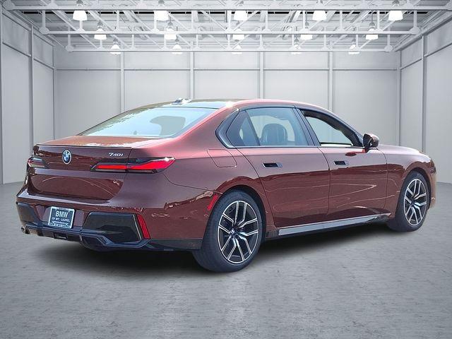 new 2025 BMW 740 car, priced at $101,225