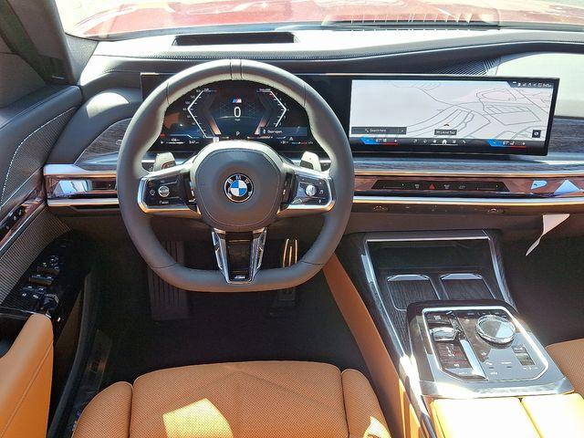 new 2025 BMW 740 car, priced at $101,225