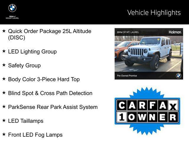 used 2021 Jeep Wrangler Unlimited car, priced at $34,990