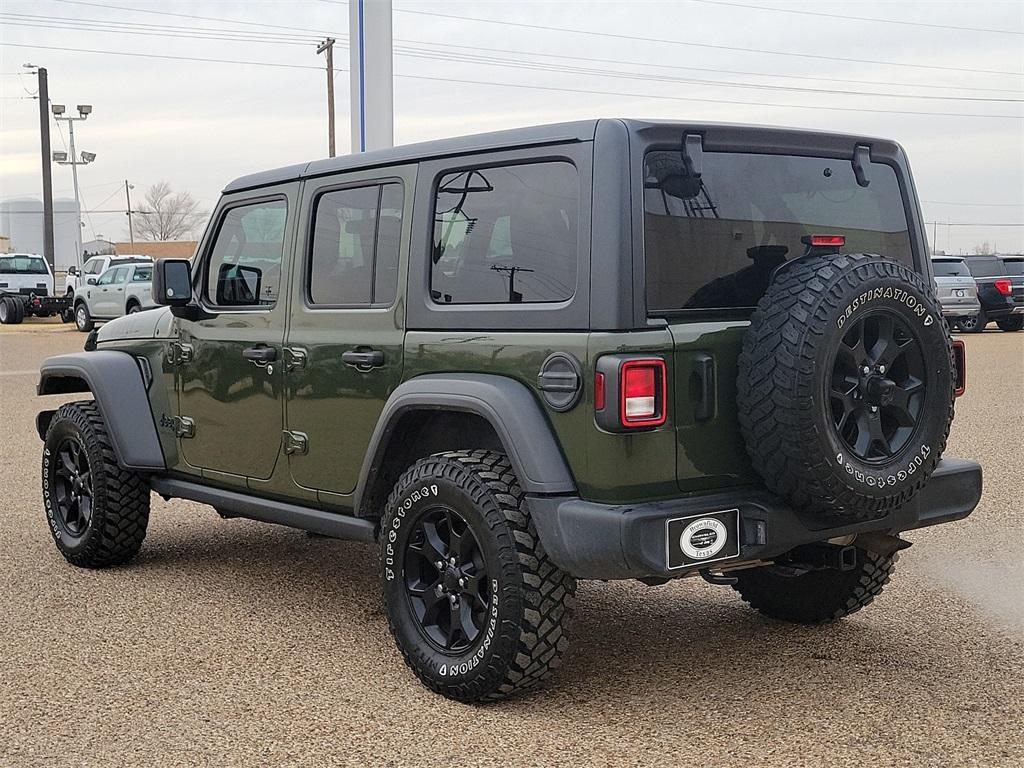 used 2020 Jeep Wrangler Unlimited car, priced at $29,410