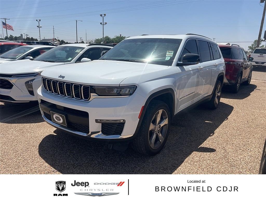 used 2021 Jeep Grand Cherokee L car, priced at $30,365