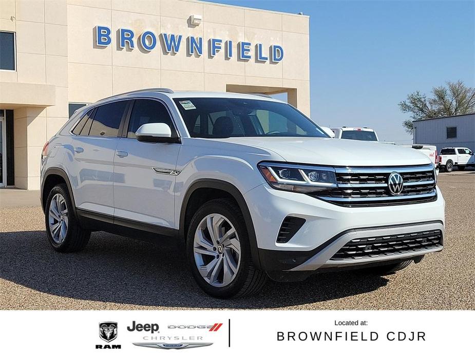 used 2021 Volkswagen Atlas Cross Sport car, priced at $27,196