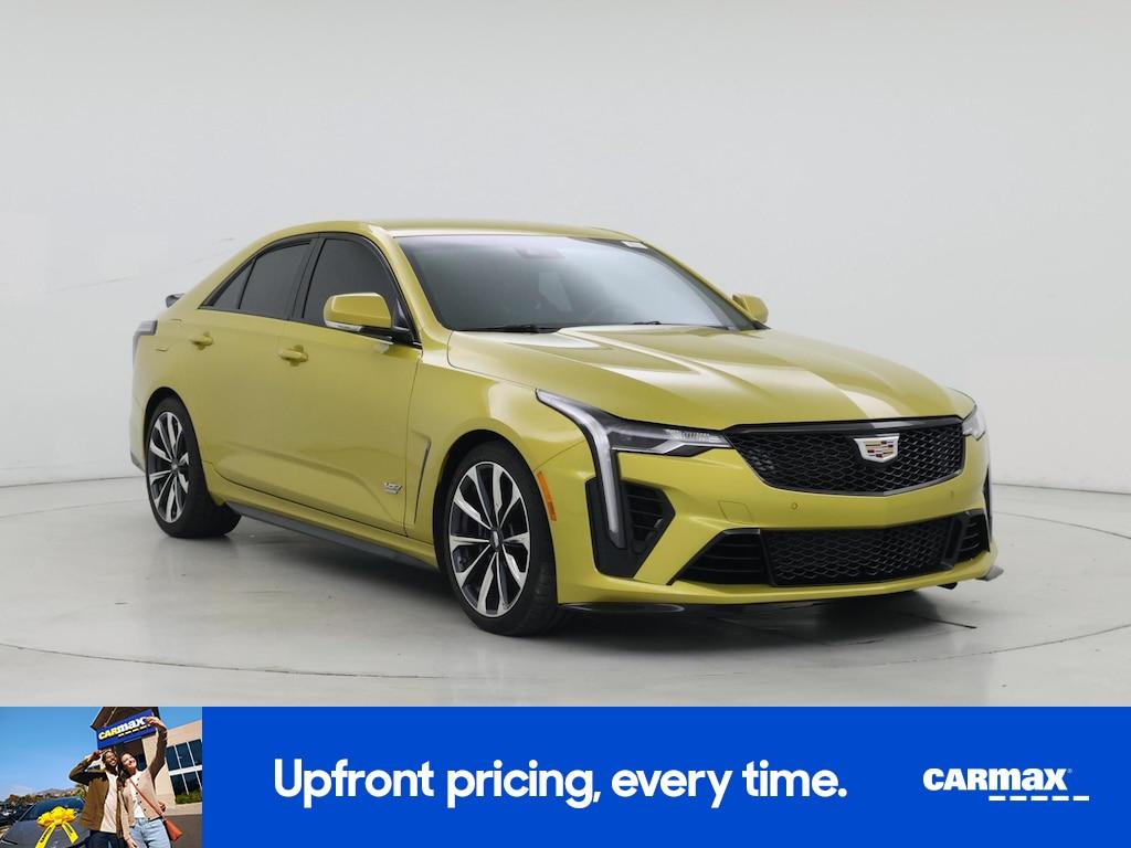 used 2024 Cadillac CT4-V car, priced at $63,998