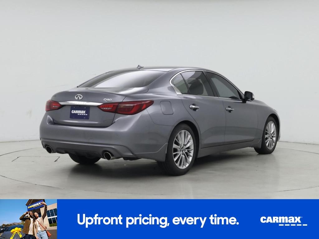 used 2021 INFINITI Q50 car, priced at $28,998