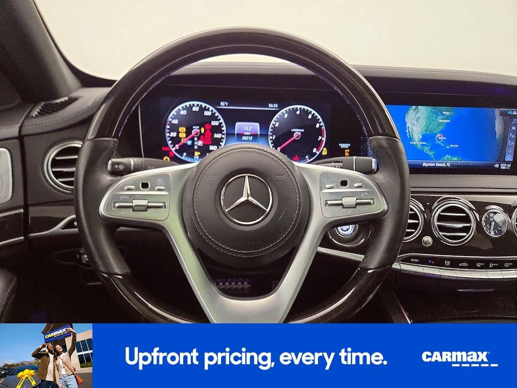 used 2019 Mercedes-Benz S-Class car, priced at $46,998