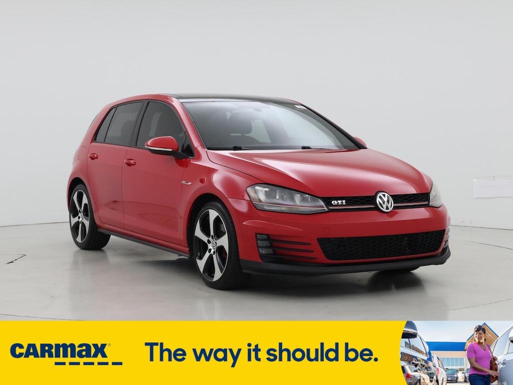 used 2015 Volkswagen Golf GTI car, priced at $17,998