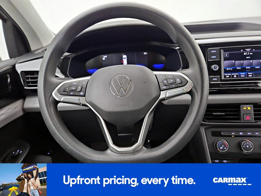 used 2022 Volkswagen Taos car, priced at $18,998
