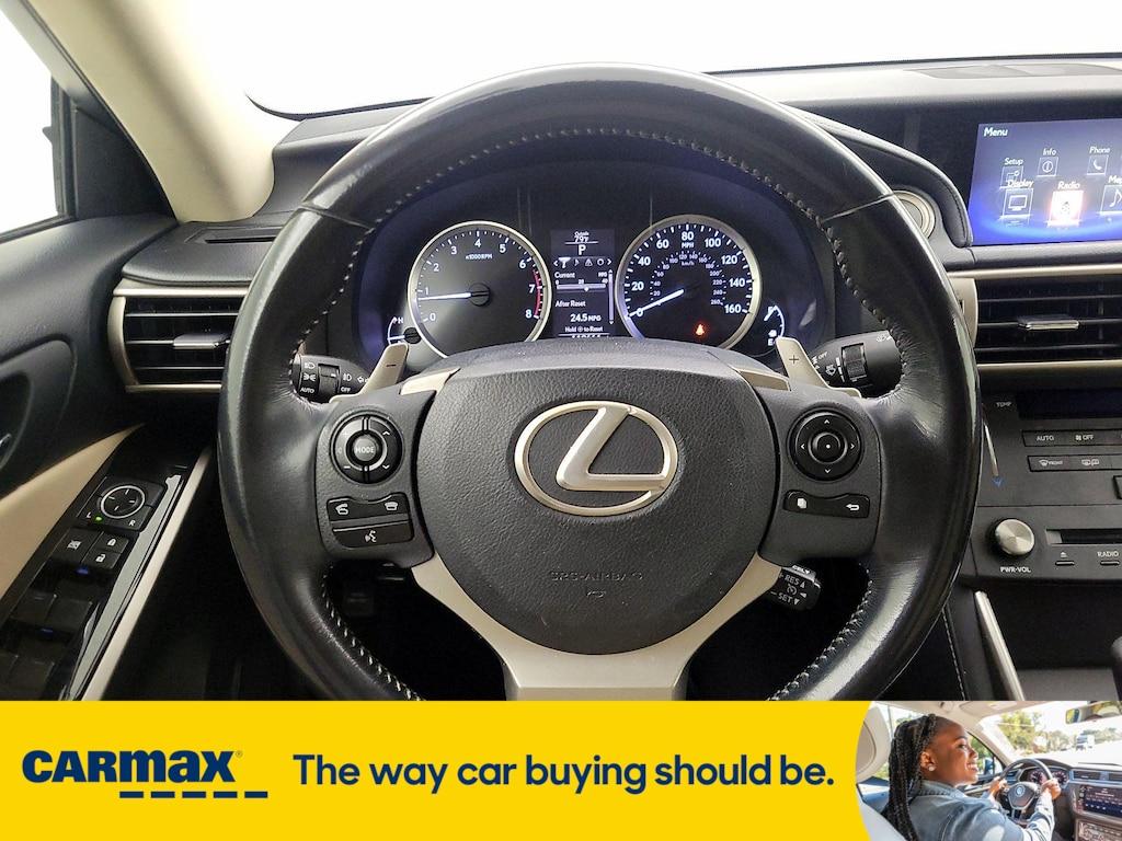 used 2015 Lexus IS 250 car, priced at $15,998
