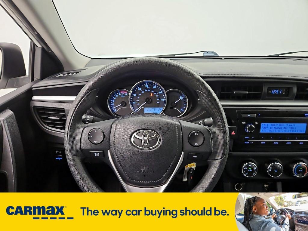 used 2015 Toyota Corolla car, priced at $15,998