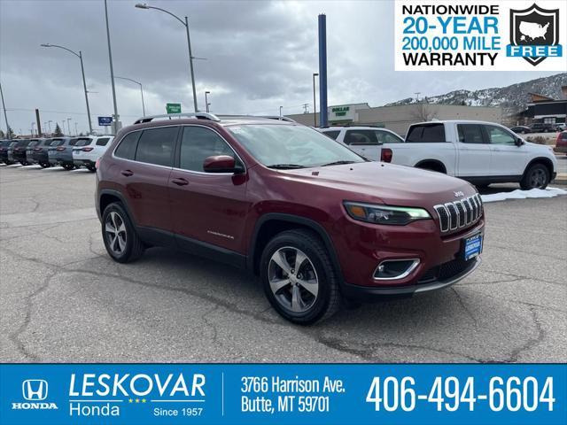 used 2019 Jeep Cherokee car, priced at $22,890