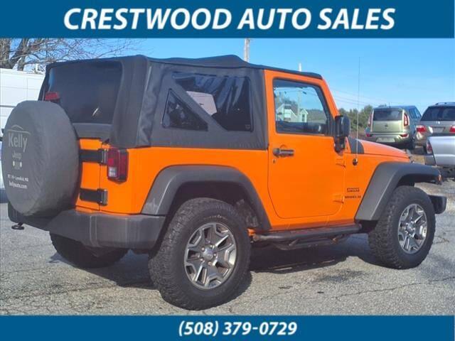 used 2012 Jeep Wrangler car, priced at $12,895