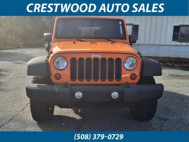 used 2012 Jeep Wrangler car, priced at $12,895