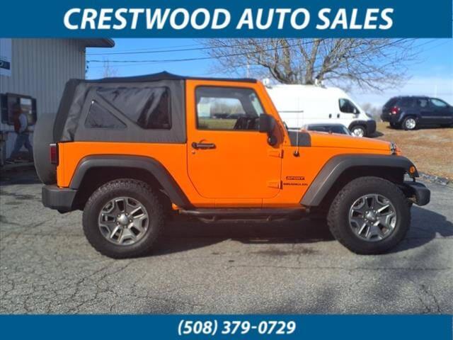 used 2012 Jeep Wrangler car, priced at $12,895