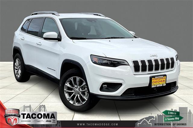 used 2021 Jeep Cherokee car, priced at $26,500