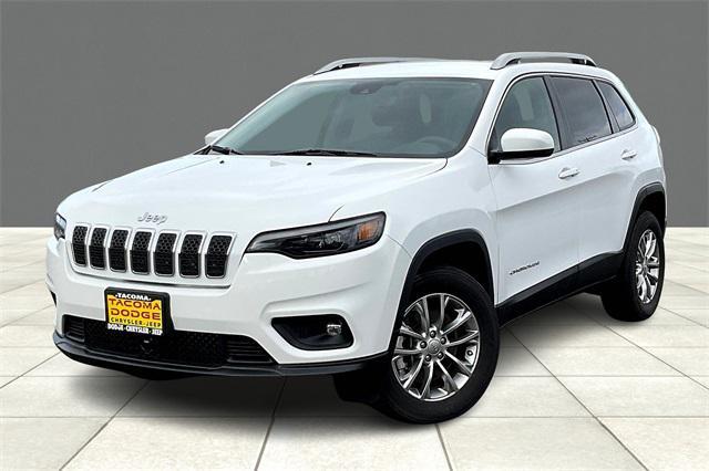 used 2021 Jeep Cherokee car, priced at $26,500