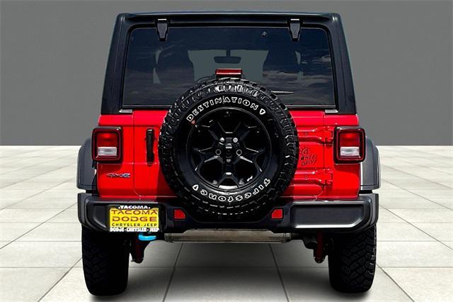 used 2023 Jeep Wrangler 4xe car, priced at $38,997