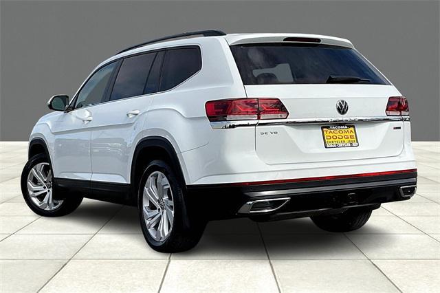 used 2021 Volkswagen Atlas car, priced at $28,000